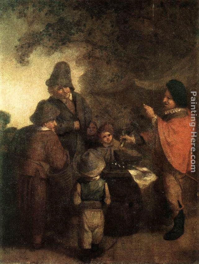 Adriaen van Ostade The Stall-keeper